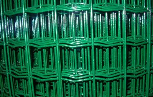 PVC Coating Galvanized Iron Euro Fence Holland Wire Mesh Building Material