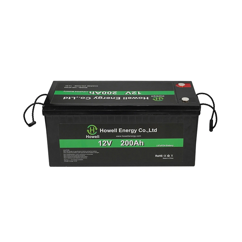 High Current RV/Marine Energy Storage LiFePO4 Pack 12V 200ah Battery