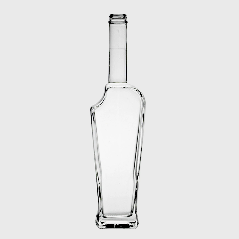 Shaped Cork Stopper 200ml 250ml 350ml 375ml 500ml Empty Spraying/Color Painting Glass Spirit Brandy Wine Vodka Whisky Gin with High Quality Wholesale