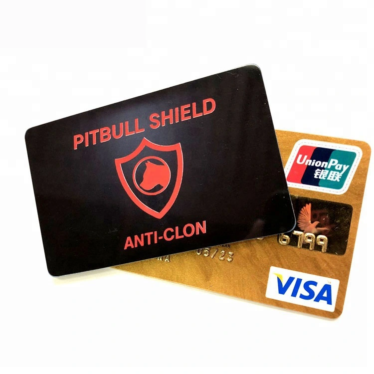 Custom High Quality RFID&#160; Blocking&#160; Card&#160; for Bank&#160; Cardprotection