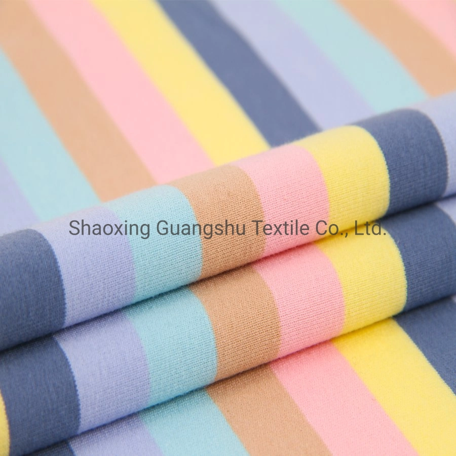 Fashion Design Cotton Spandex Yarn Dyed Terry Fabric