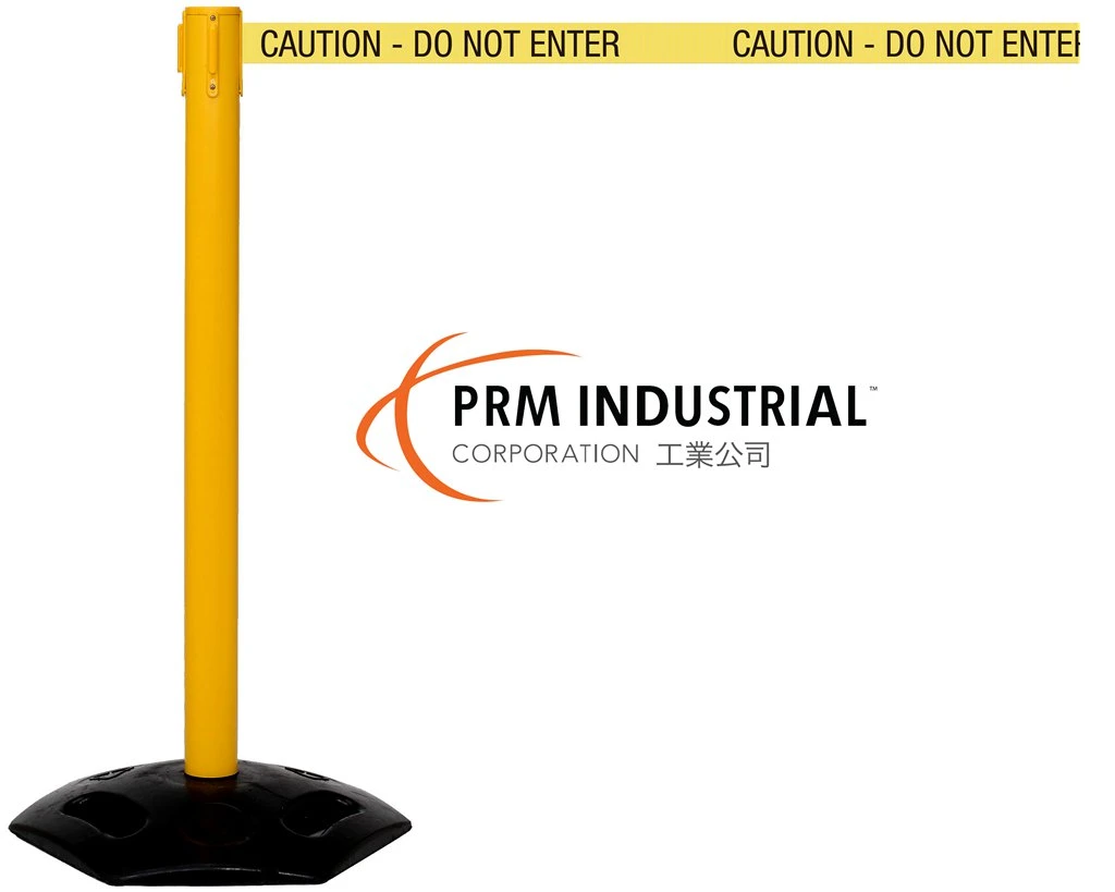 Weathermaster 250 2" Belt Industrial Safety Crowd Control Stanchions