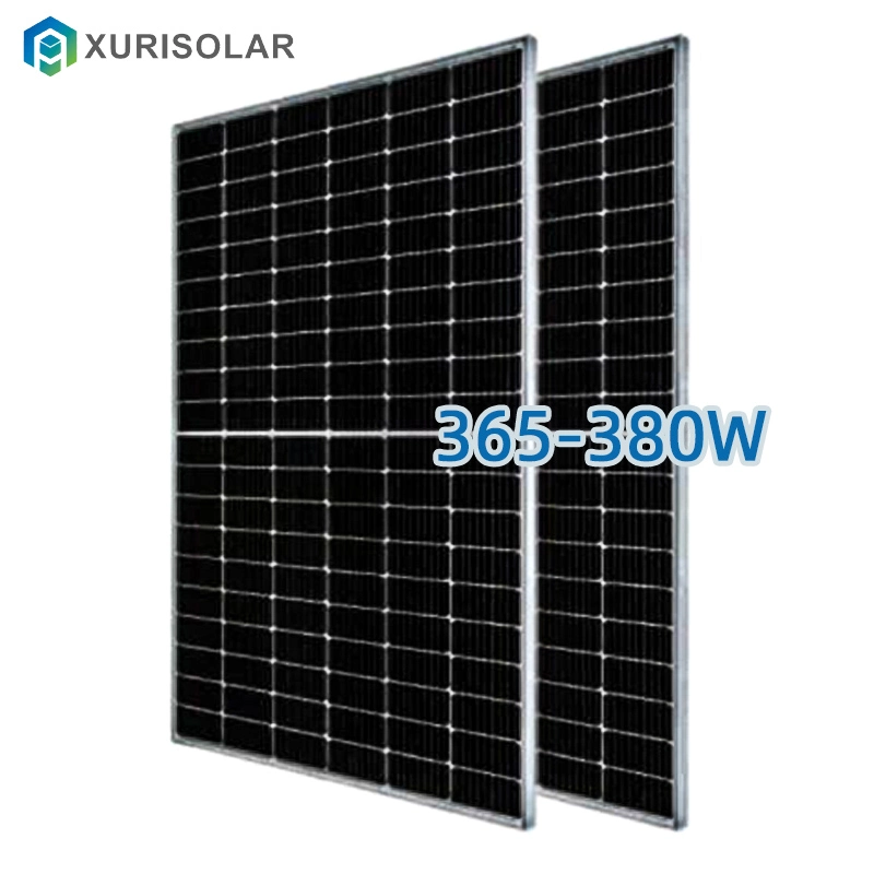 Factory Solar Energy Power 365 370 380W Monocrystalline PV Panel Cell