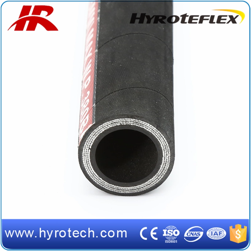 Factory OEM Rubber Hose High Pressure Spiral Reinforced En 856 4sp/4sh