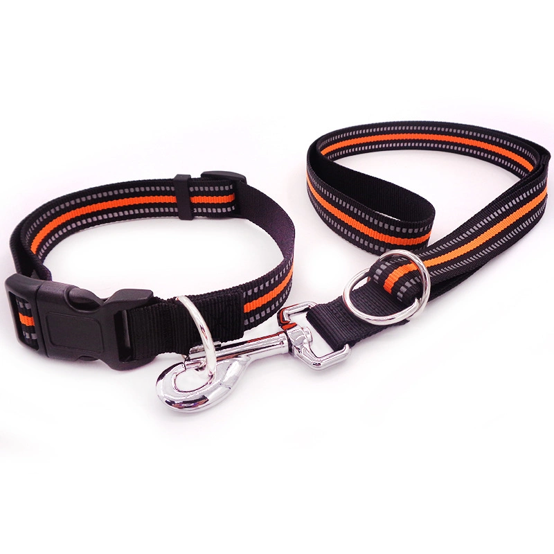 Leash الحرير التأملي الأصفر، Leash الكلب، Reflective Pet Products