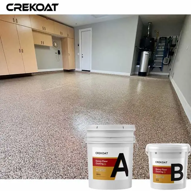 Top Coat Resin Car Metal Flakes Epoxy Floor Coating