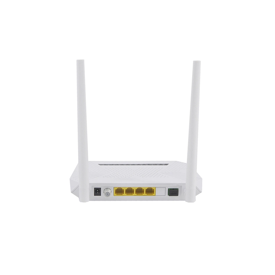 Ut-King Nueva marca de la ONU 1GE+3Fe+1 potes CATV Xpon ONU con router WiFi responsabilidad Xpon