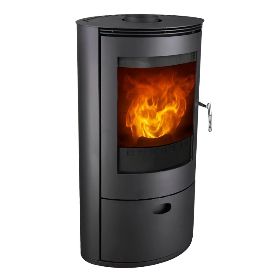 Wood-Burning Heater/Fireplace/Stove with Big Glass Window