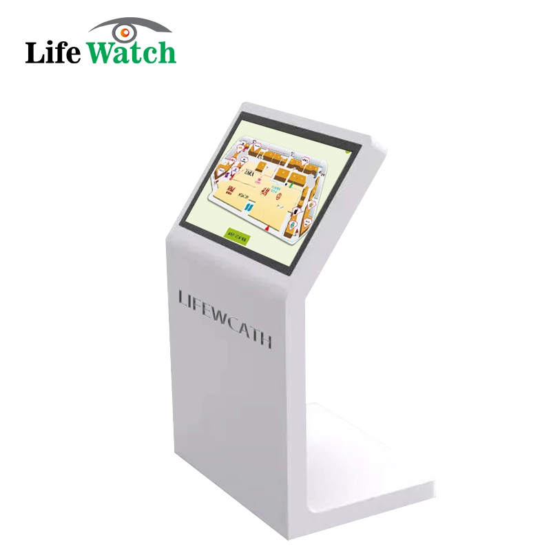 55-Inch Indoor Information Searching Query Interactive LCD Kiosk Totem Display Digital Signage Wayfinding Touch Screen Commercial LCD Display Kiosk