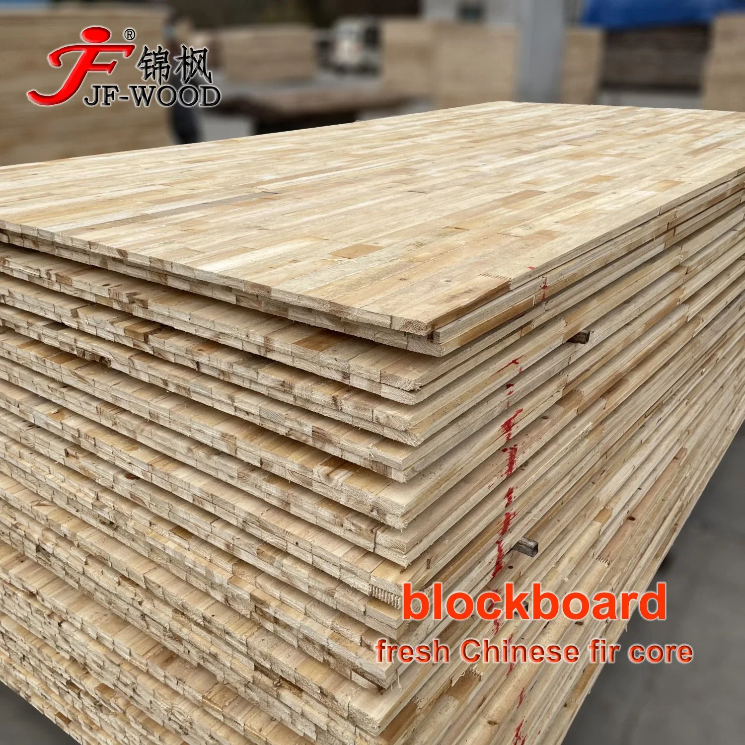 Blackboard Fir Fresh Chinese Fir Core Pine Falcattabare Core Bb 18mm Both Side Laminated Melamine Veneer Blocbkoard