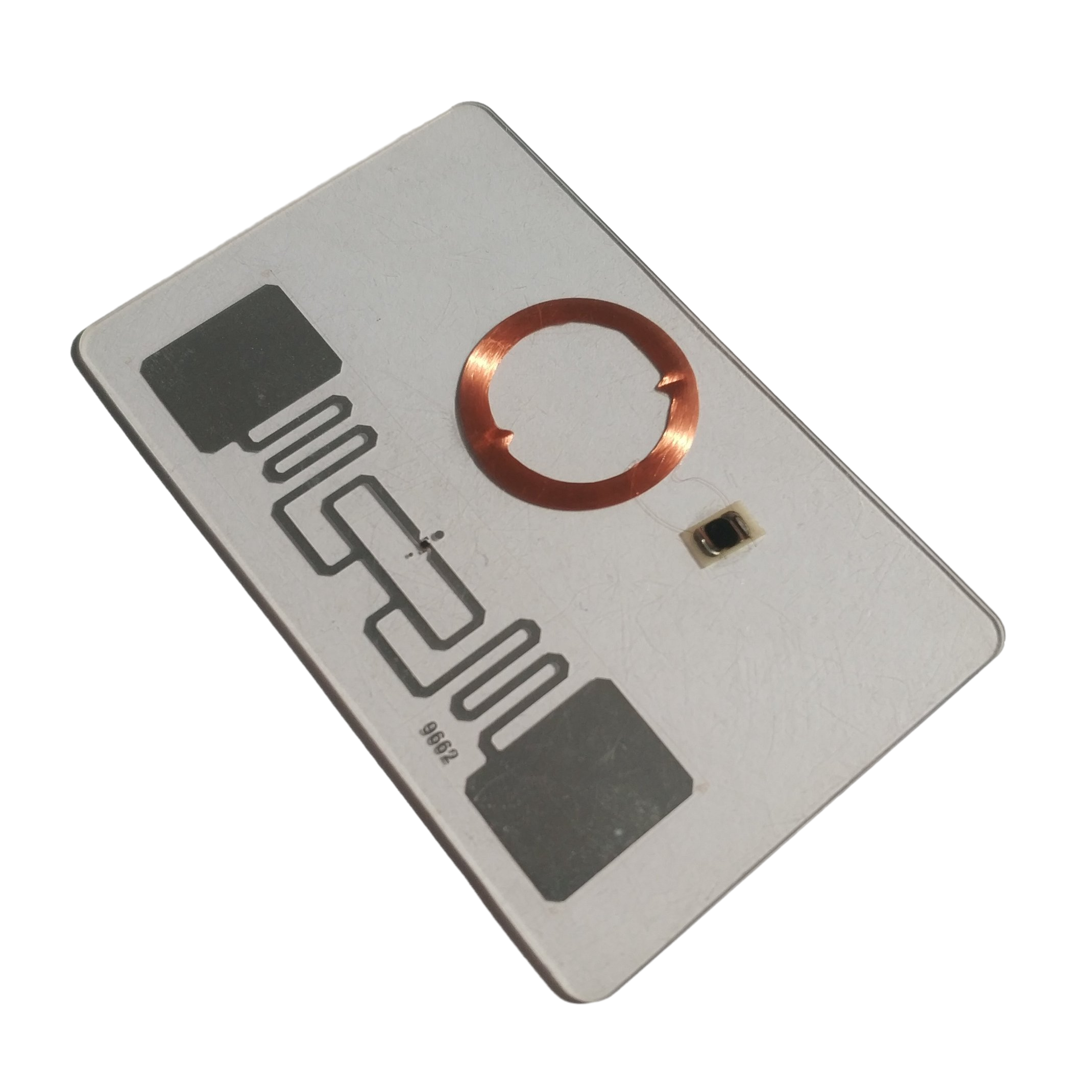 RFID Card with Dual Frequency Chip - Transparent Hybrid