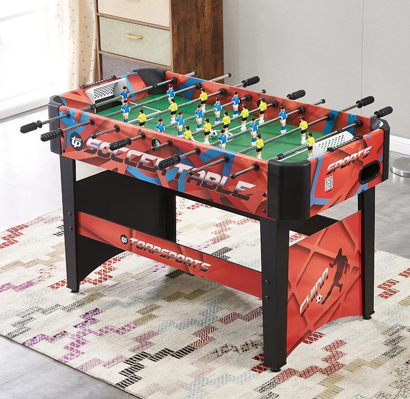 48" Soccer Table Foosball Table Kids Table Games with Blue Color Graphic