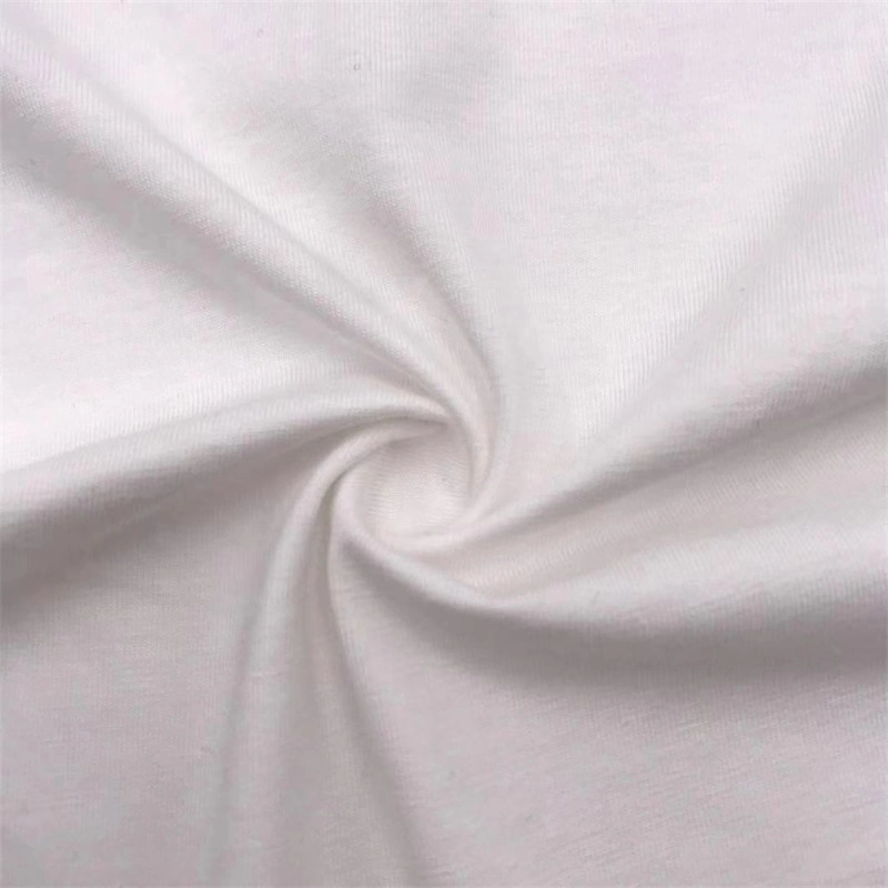 Textil Yigao 95%5%Algodón Spandex tejido de punto de Single Jersey Camisetas Fabric