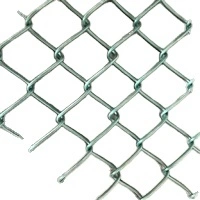 PVC Coated Chain Link of Diamond Wire Mesh Fence Tennis Court Fence for Sale