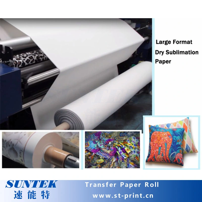 Large Format 192GSM Inkjet Heat Transfer Paper for Dark Color Fabric