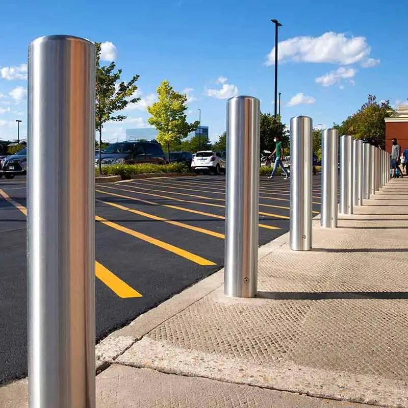 Skyhall Fence Fixed 316 L 304L 304 Stainless Steel Bollards for Sale