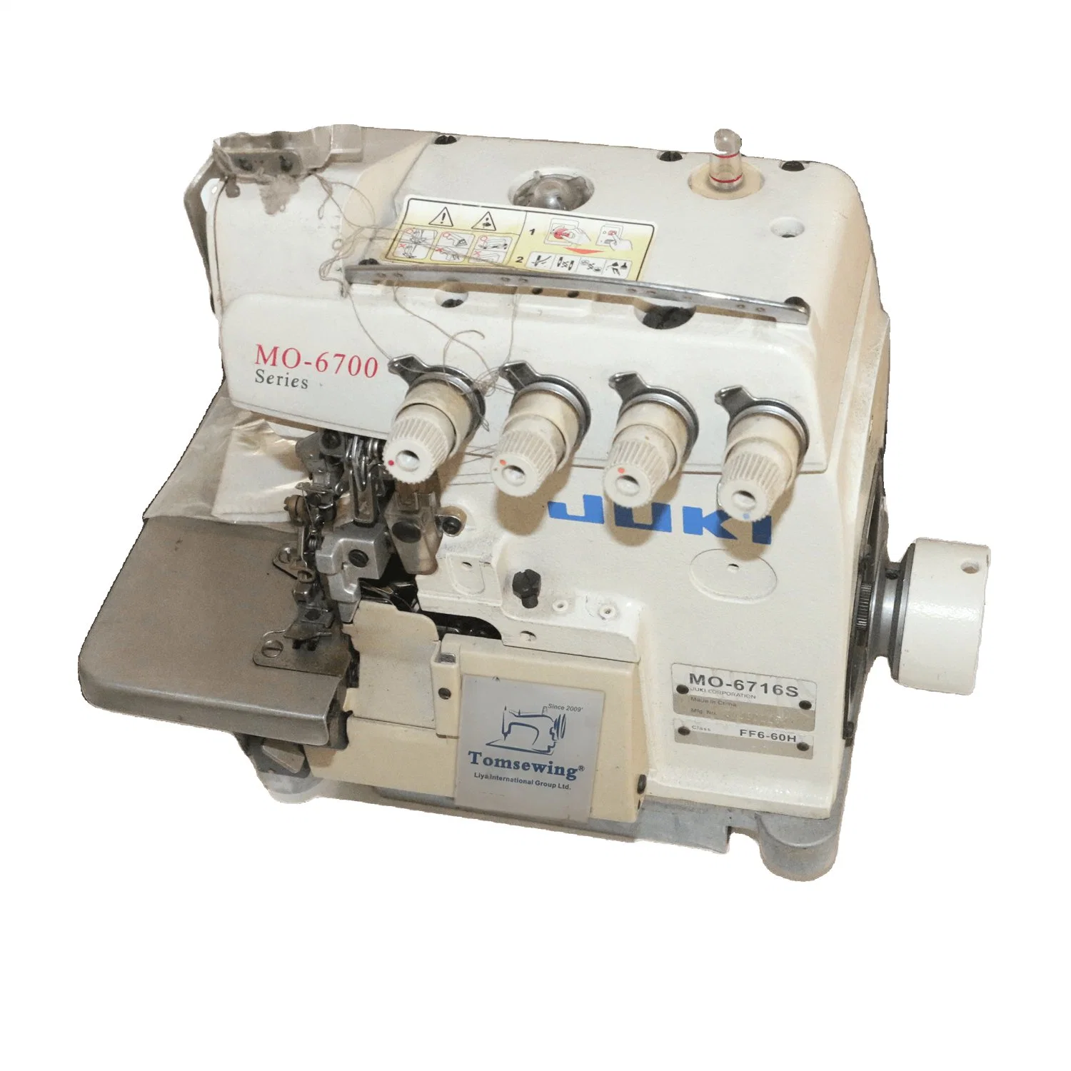 Used Overlock Sewing Machine Secondhand Juki Mo 6700 Maquinas De Coser Usedas
