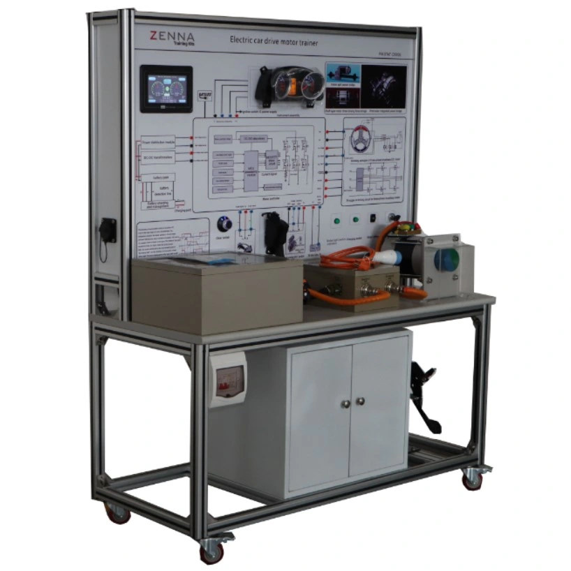 Motor de tracción Entrenador de Nueva Energía Automoción Equipo Educativo coche eléctrico Equipo de entrenamiento