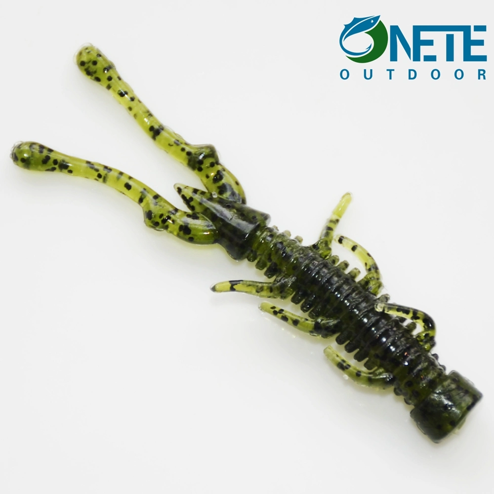 Crevettes flottantes super-élastiques Ned Yjrx-03 6,5cm1.5g créature réaliste pêche Lure