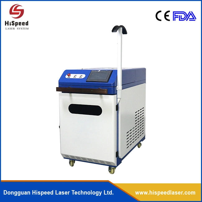 2000W Laser Cleaning Machine Fiber Laser Rust Removal Machine for Cleaning Rusty Metal