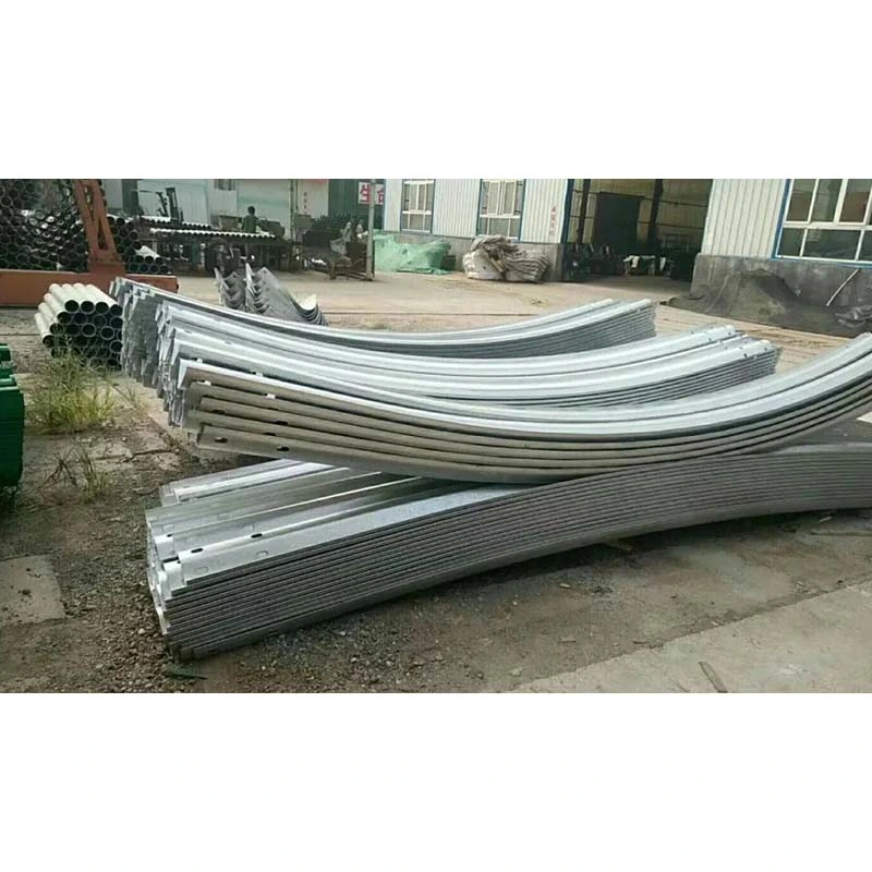 Color Coated Hot DIP Galvanized Highway Guardrail Steel Road Guard Rail for Sale