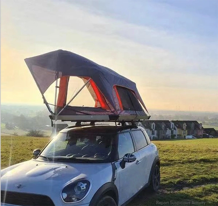 El aluminio tela Oxford Travel Fast automática la apertura de capota de lona Alquiler de carpa de techo