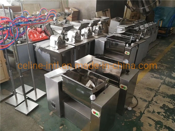 Stainless Steel Z-Arm Mixer Industrial Trough Type Blender Machine Spice Powder Mixer