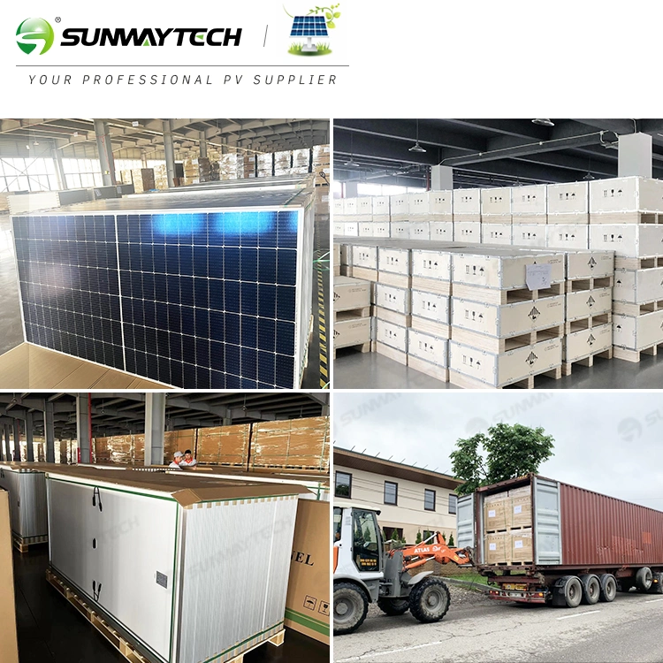 Sunway Kit de panneau d'énergie solaire complète 5kw 6 kw 10kw Système solaire hybride