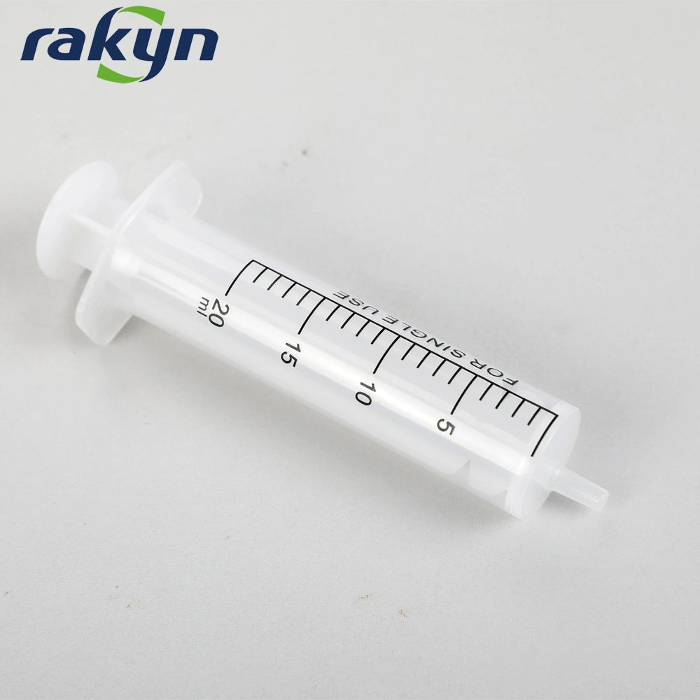 Hot Sales Disposable Veterinary Plastic 2 Parts Syringe 2ml 5ml 10ml 20ml