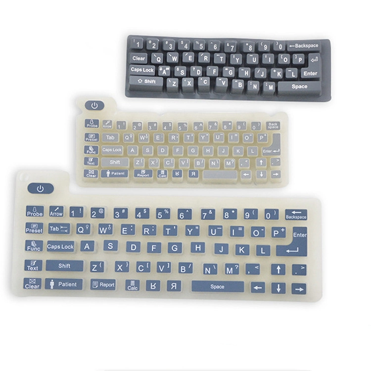 Clavier en caoutchouc silicone personnalisé / capuchon de clé en caoutchouc pour télécommande