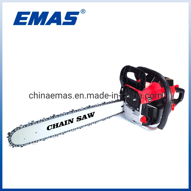 Emas 58cc Gasoline Garden Tools Chainsaw Economical Type