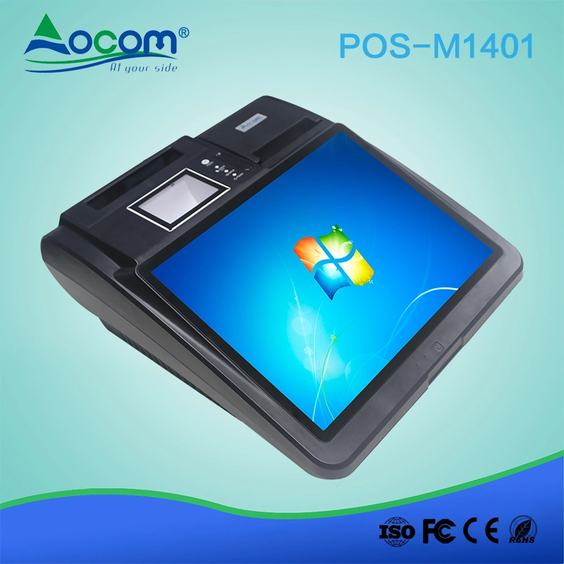 14inch Windows OS Tablet Machine All in One Touch Screen POS-PC-Terminal für Restaurants