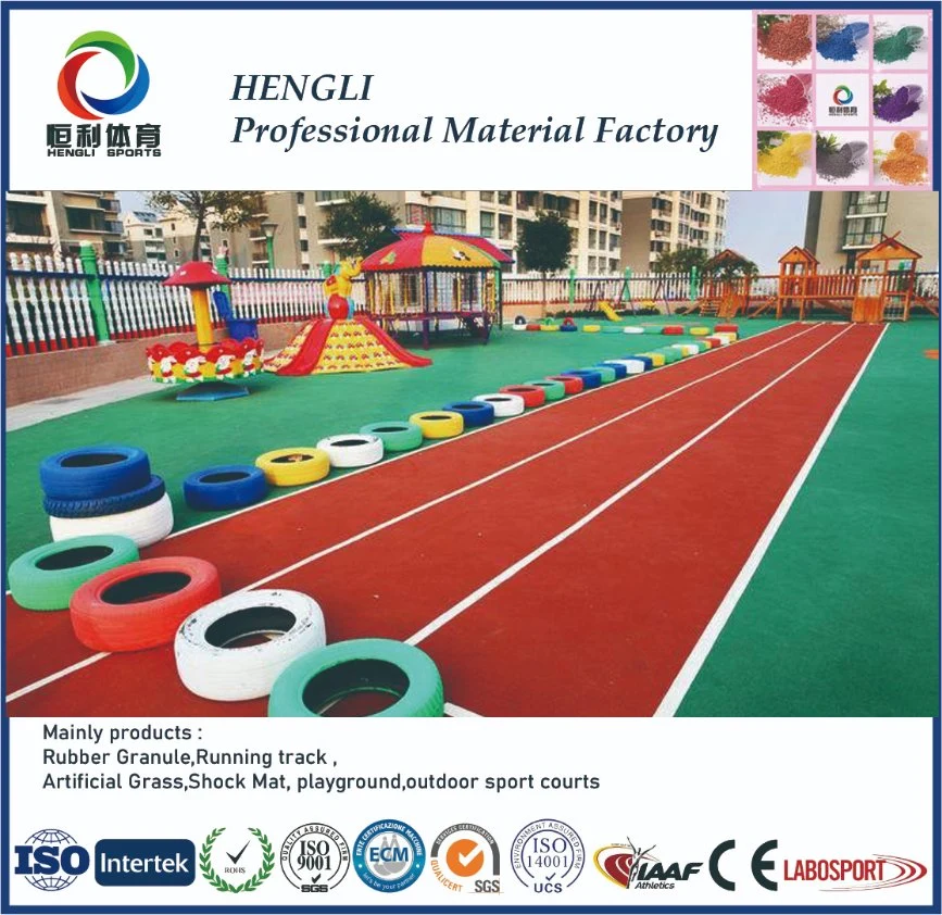 Best Quality Colorful EPDM Elastic Rubber Granules for Outdoor Playground Sport Flooring