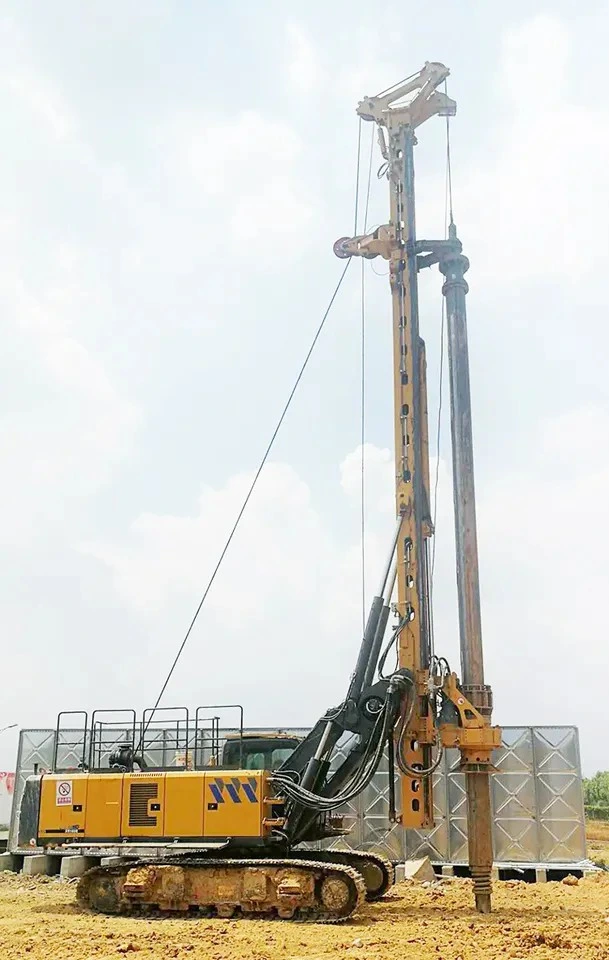 Xr130e fábrica 50m Crawler Rotary Drilling Rig para la venta