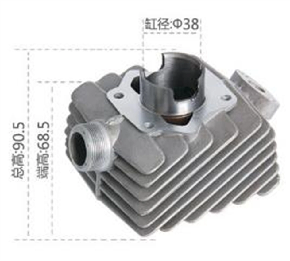 HS200 (CG200-A) HS200 (CG200-G) Hj100 CR250 Romet Sb250 قطع غيار الدراجات النارية طقم الأسطوانة