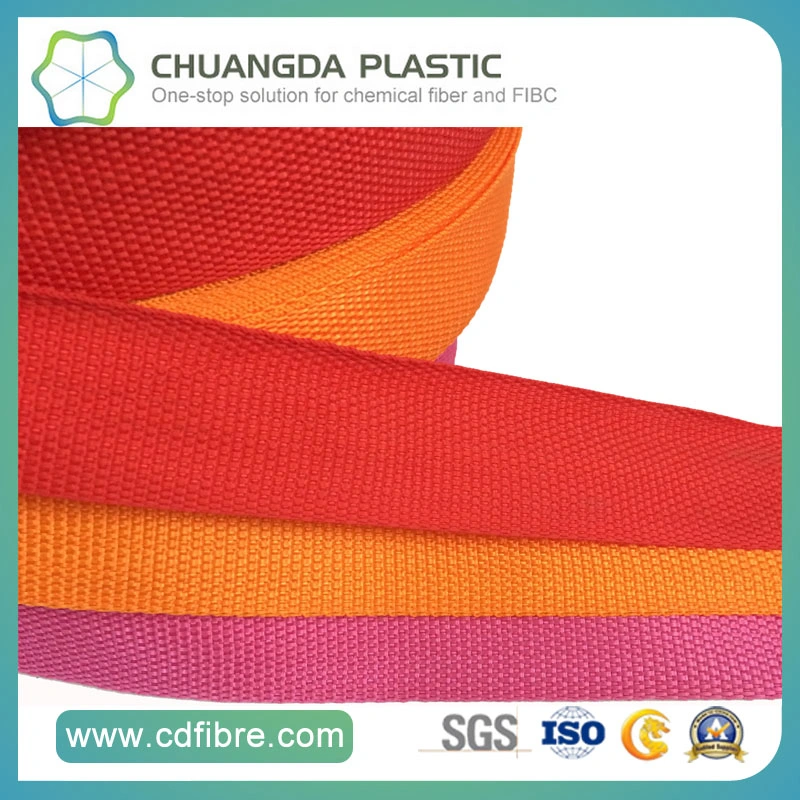 Custom Colorful PP Webbing/Belt Wholesale/Supplier From Manufacturer