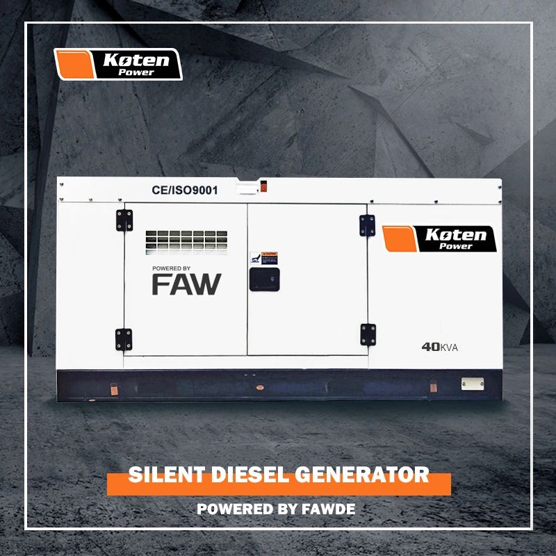 Precio de fábrica Fawde 32kW 40kVA Diesel trifásico Super silencioso Precio generador