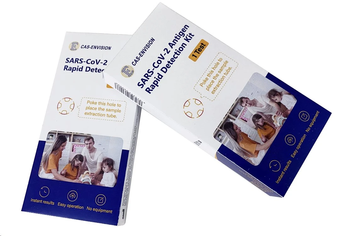 CE/ISO Approved Diagnostic Kit Swab/Salive Antigen Rapid Test Kit