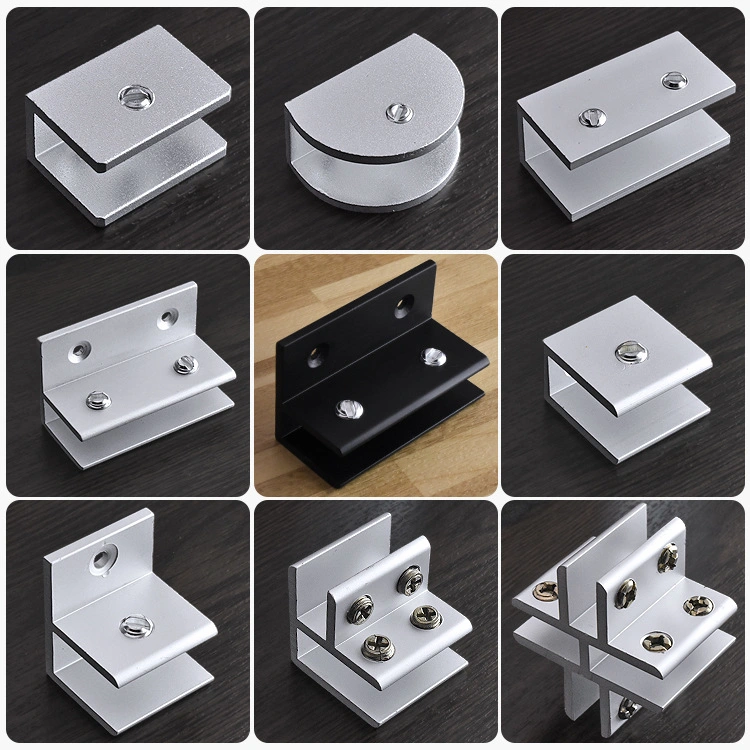 OEM Stainless Steel Glass Clip Bracket Glass Clip Fixed Clip Semicircular Glass Bracket Hardware Accessories