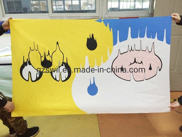 Outdoor Custom Color UV Printing Polyester Flag