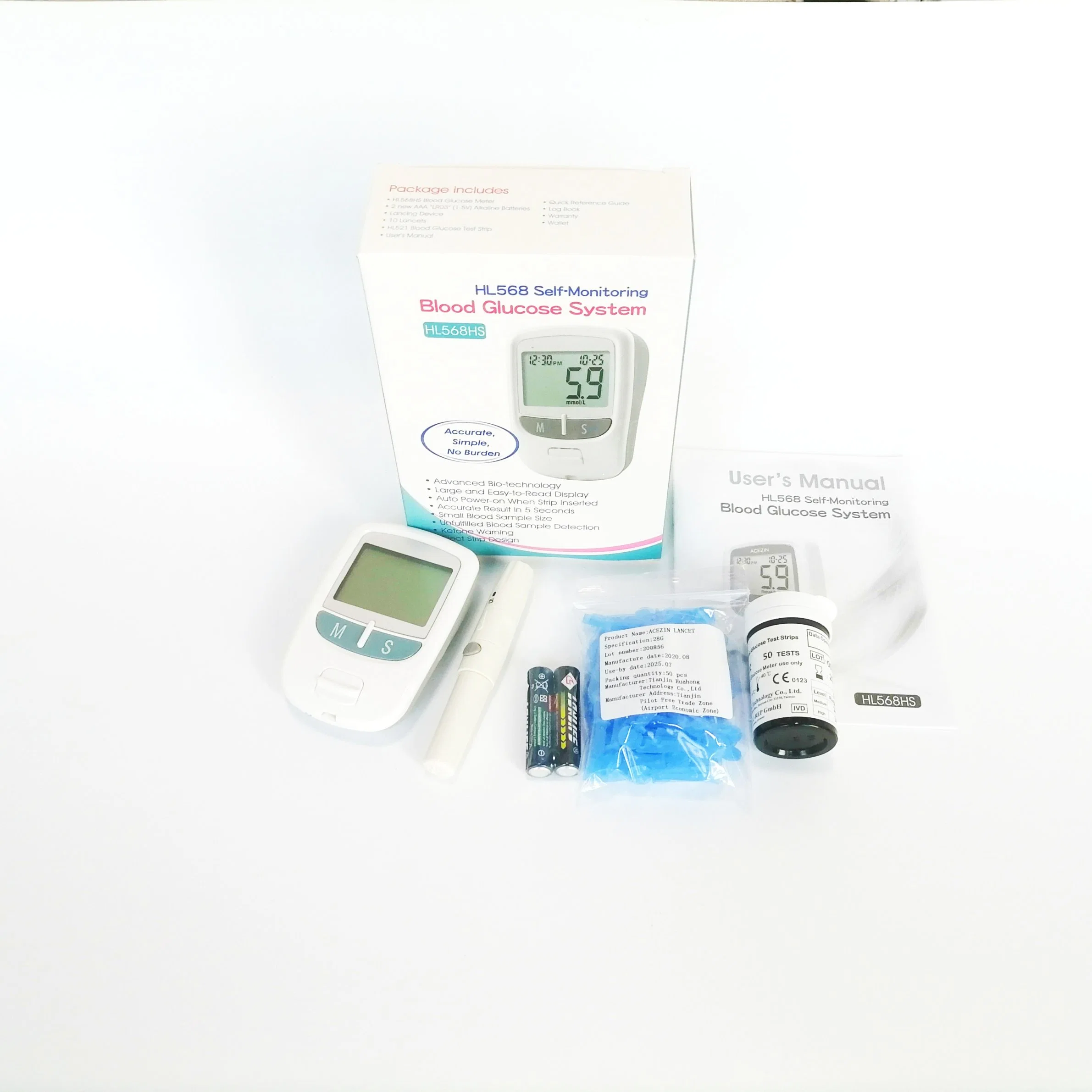 Wholesale/Supplier Self-Monitoring of Blood Glucose (SMBG) Meter Blood Sugar Monitor