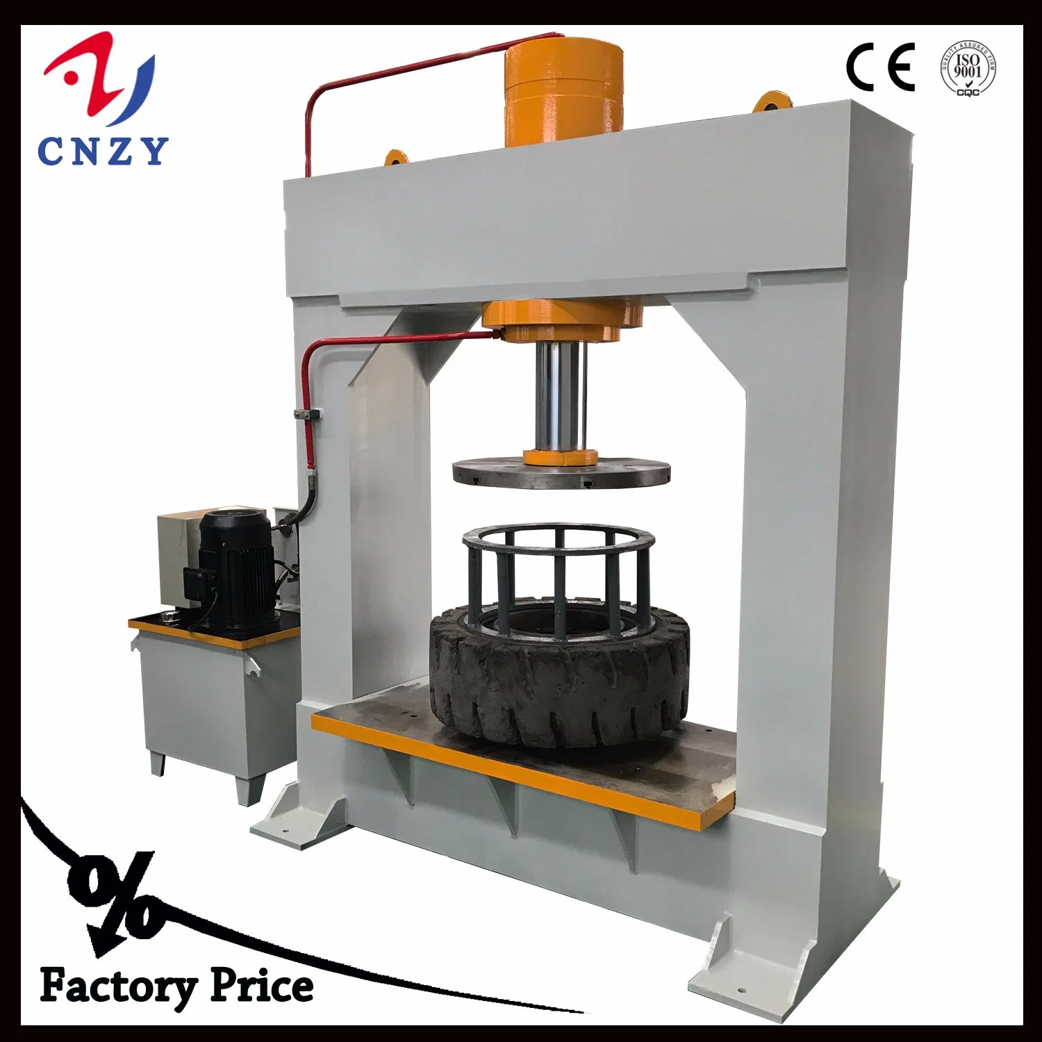 Automatic Forklift Solid Truck/OTR/Industry Tire Changing Press Machine