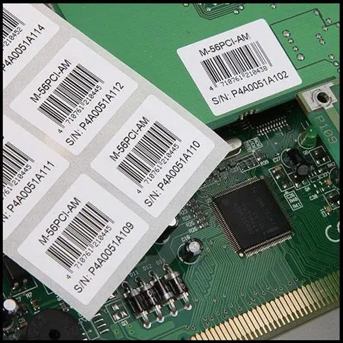 ESD antiestática poliamida Etiqueta de PCB para alta temperatura adhesivo