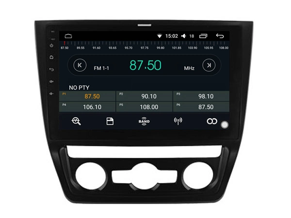 Witson Android 11 DVD системы навигации GPS для Skoda Yeti 2014-2017 автоматический кондиционер версии 4 ГБ оперативной памяти 64Гб флэш-памяти большой экран