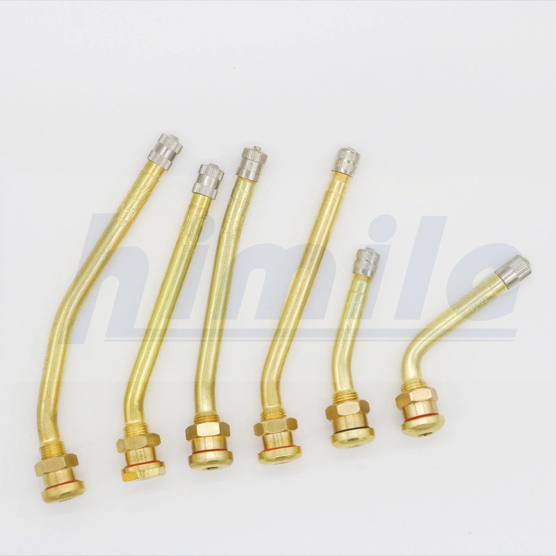 Himile Car/Auto Accessory V3-20 Series Tubeless Clamp in Copper/Brass Air Inflator Tire Valve for Truck and Bus V3-20-5.