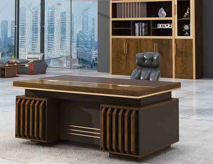 Modern Wooden Workstation Conference Reception Shool Computer Executive Office Desk