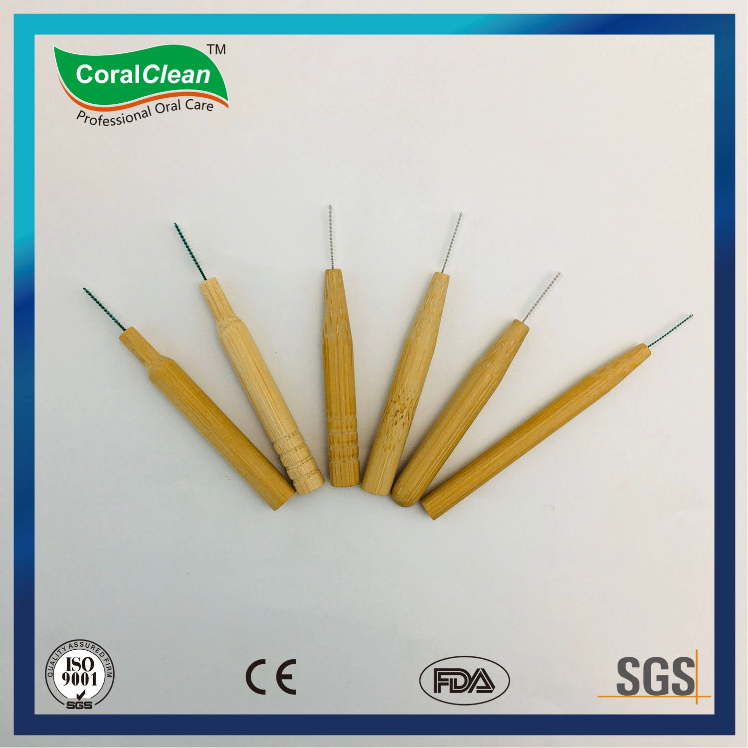 Eco-Friendly OEM Available Bamboo Wooden Interdental Brush