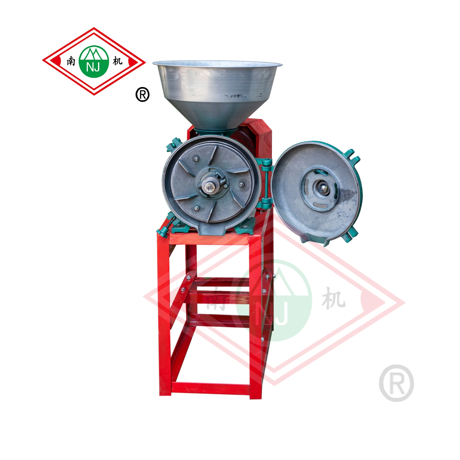 Nanfang Pulverizer Machine Dry & Wet Corn Wheat Rice Grinder by Stone / Grinding Machine in Nigeria