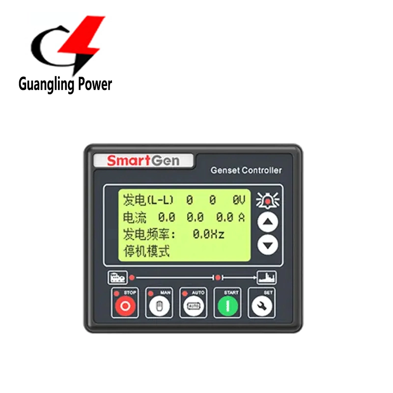 Diesel Generator Control Hgm410DC Smartgen Genset Controller Small Size Large LCD