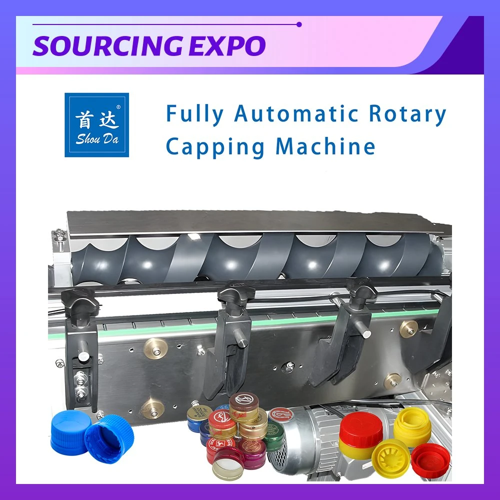 Seamless and Efficient The Rotary Capping Machine to Bottles Jars or Other Containers Screw Caps Snap Caps Press-on Caps